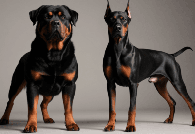 Doberman e Rottweiler Diferenças e Como Escolher o seu Cão