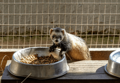 O Que o Furão Come? Os 3 Melhores Alimentos Para Seu Pet!