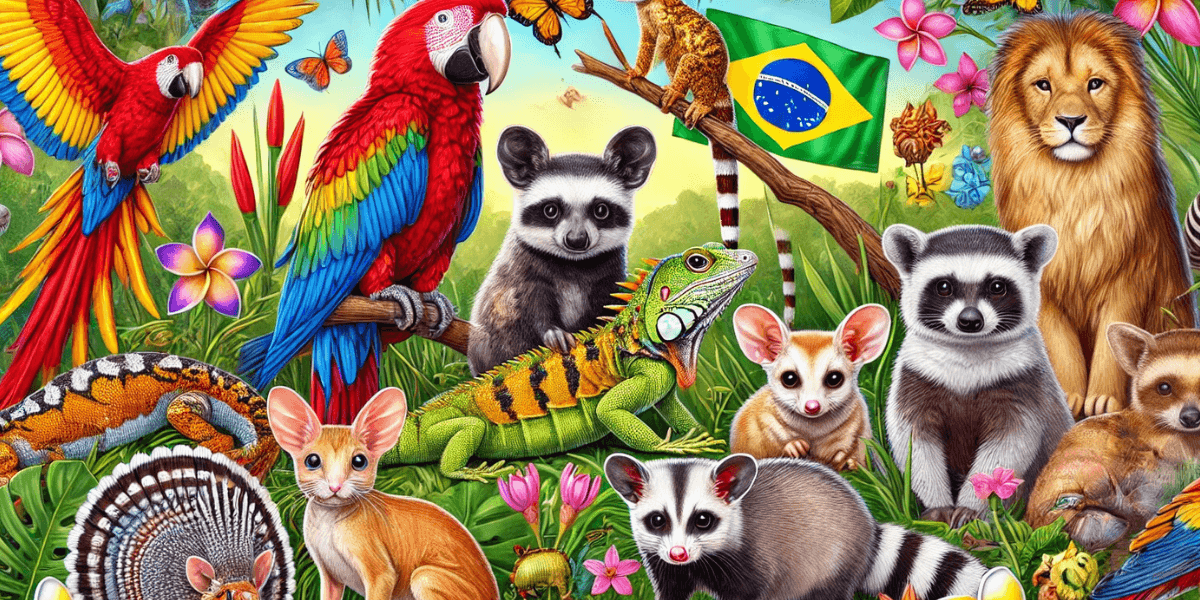 10 animais Exóticos que Você pode Ter como pets no Brasil ou EUA