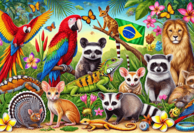 10 animais Exóticos que Você pode Ter como pets no Brasil ou EUA