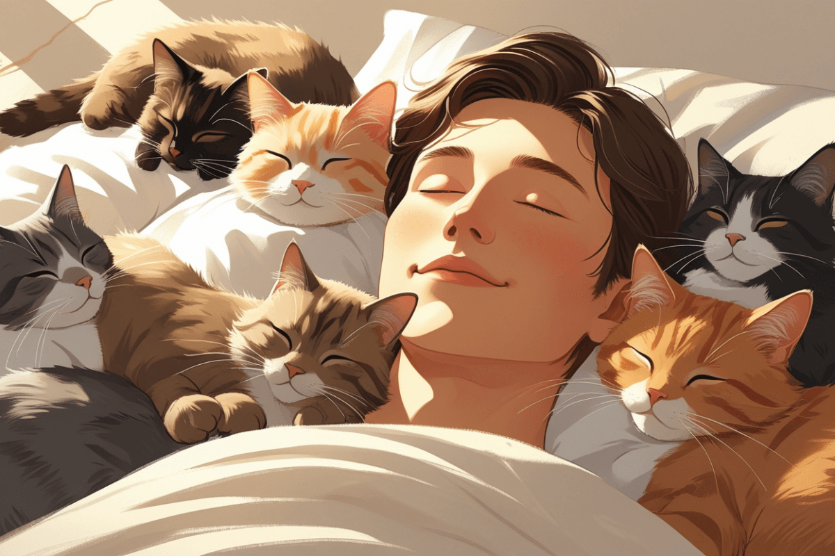 Dormir com Gatos: Benefícios Incríveis para Sua Saúde!