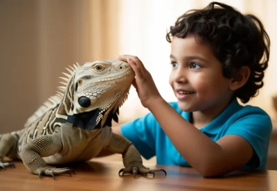 Iguana e o seu Fascínio Indomável
