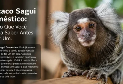 Macaco Sagui Domestico Tudo o Que Você Precisa Saber Antes de Ter Um