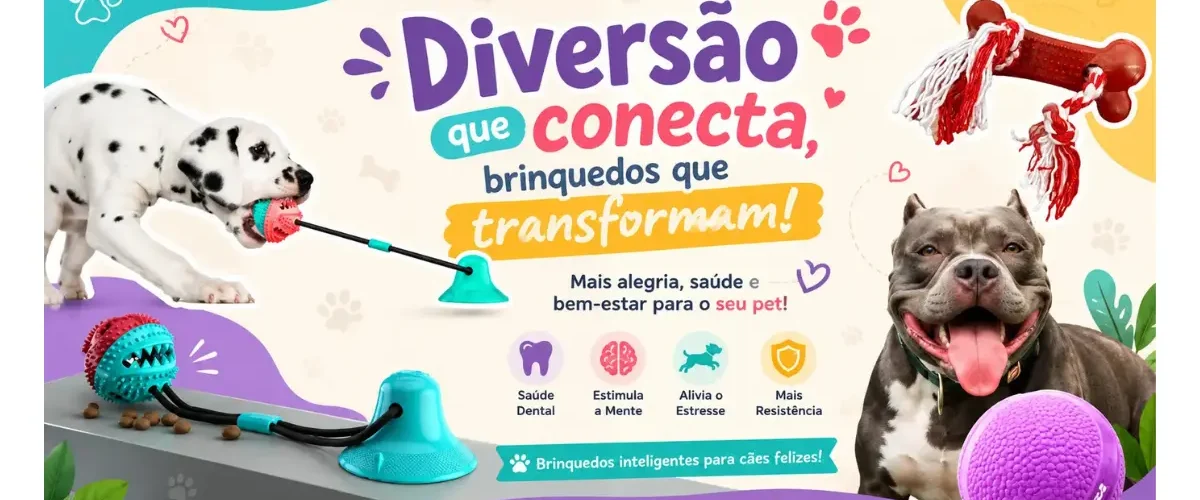 Os Melhores Brinquedos para Cães Destruidores