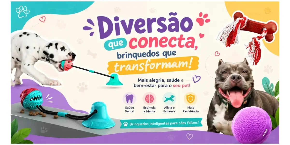 Os Melhores Brinquedos para Cães Destruidores