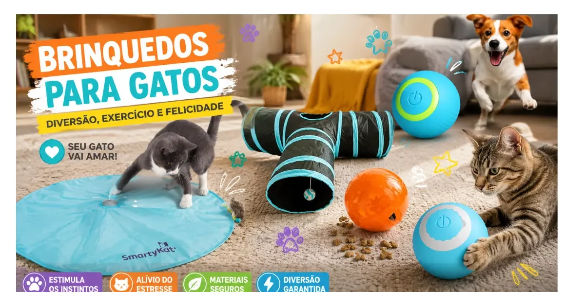 Seu Gato Não Deixa Você Dormir? Conheça os 5 Brinquedos Que Estão Acalmando Felinos Agitados à Noite